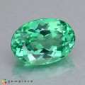 Natural Apatite 2.92 Carats Paraiba Green Oval 10x7 mm Loose Gemstone - Image 5
