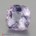 Natural Apatite 20.69 Carats Light Purple Antique Cushion 16x16 mm Loose Gemstone - Image 1