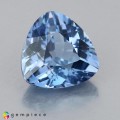 Natural Apatite 1.08 Carats Blue Trilliant  6x4 mm Loose Gemstone - Image 5