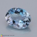 Natural Apatite 1.37 Carats Blue Oval 8x6 mm Loose Gemstone - Image 2