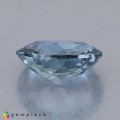 Natural Apatite 1.37 Carats Blue Oval 8x6 mm Loose Gemstone - Image 3