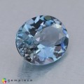 Natural Apatite 1.37 Carats Blue Oval 8x6 mm Loose Gemstone - Image 4
