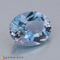 Natural Apatite 1.37 Carats Blue Oval 8x6 mm Loose Gemstone - Image 5