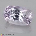 Natural Apatite 6.71 Carats Half White Cushion 13x9 mm Loose Gemstone - Image 2