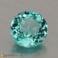 Natural Apatite 1.34 Carats Paraiba Blue Green Round 7x4 mm Loose Gemstone - Image 3