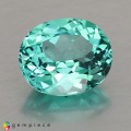 Natural Apatite 1.62 Carats Paraiba Blue Green Oval 8x7 mm Loose Gemstone - Image 5