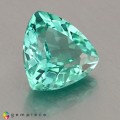 Natural Apatite 1.51 Carats Paraiba Blue Green Trilliant  7x7 mm Loose Gemstone - Image 5
