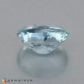 Natural Aquamarine 2.18 Carats Sky Blue Oval 10x7 mm Loose Gemstone - Image 2