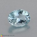 Natural Aquamarine 2.18 Carats Sky Blue Oval 10x7 mm Loose Gemstone - Image 3