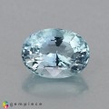 Natural Aquamarine 2.18 Carats Sky Blue Oval 10x7 mm Loose Gemstone - Image 1