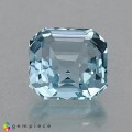 Natural Aquamarine 2.10 Carats Sky Blue Octagon 8x8 mm Loose Gemstone - Image 1