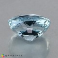 Natural Aquamarine 2.86 Carats Sky Blue Oval 10x8 mm Loose Gemstone - Image 2