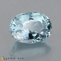 Natural Aquamarine 2.86 Carats Sky Blue Oval 10x8 mm Loose Gemstone - Image 3
