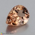 Natural Beryl 6.75 Carats Imperial Orange Pear 15x11 mm Loose Gemstone - Image 3