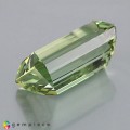 Natural Beryl 18.57 Carats Pastel Green Antique Cushion 22x11 mm Loose Gemstone - Image 2