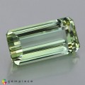 Natural Beryl 18.57 Carats Pastel Green Antique Cushion 22x11 mm Loose Gemstone - Image 4