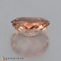Natural Beryl 4.26 Carats Imperial Orange Oval 12x10 mm Loose Gemstone - Image 2