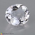 Natural Beryl 4.83 Carats White Oval 12x10 mm Loose Gemstone - Image 3