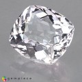 Natural Beryl 4.57 Carats White Antique Cushion 11x10 mm Loose Gemstone - Image 1
