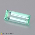 Natural Beryl 1.20 Carats Mint Green Baguette 11x4 mm Loose Gemstone - Image 2