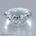 Natural Beryl 5.96 Carats White Round 12x7 mm Loose Gemstone - Image 3