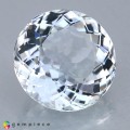Natural Beryl 5.96 Carats White Round 12x7 mm Loose Gemstone - Image 4