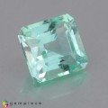 Natural Beryl 0.95 Carats Mint Green Octagon 6x6 mm Loose Gemstone - Image 4