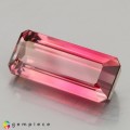 Natural Tourmaline 6.94 Carats Pink to Baby Pink Emerald Cut 17x7 mm Loose Gemstone - Image 4