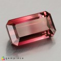 Natural Tourmaline 7.42 Carats Pink to Baby Pink Emerald 15x8 mm Loose Gemstone - Image 1