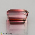 Natural Tourmaline 5.42 Carats Pink to Champagne Emerald 10x9 mm Loose Gemstone - Image 3