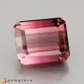 Natural Tourmaline 5.42 Carats Pink to Champagne Emerald 10x9 mm Loose Gemstone - Image 4