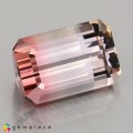 Natural Tourmaline 4.54 Carats Pink to Champagne Emerald 11x7 mm Loose Gemstone - Image 5