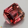 Natural Tourmaline 6.97 Carats Pink to Champagne Emerald Cut 12x10 mm Loose Gemstone - Image 4
