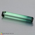 Natural Tourmaline 2.52 Carats Green to Light Green Emerald 20x3 mm Loose Gemstone - Image 1