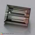 Natural Tourmaline 4.66 Carats Pink to Champagne Baguette 10x8 mm Loose Gemstone - Image 3