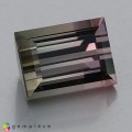 Natural Tourmaline 4.66 Carats Pink to Champagne Baguette 10x8 mm Loose Gemstone - Image 1