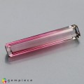 Natural Tourmaline 4.03 Carats Pink to Champagne Antique Cushion 24x4 mm Loose Gemstone - Image 5