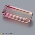 Natural Tourmaline 3.25 Carats Pink to Baby Pink Emerald Cut 14x6 mm Loose Gemstone - Image 4