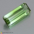Natural Tourmaline 2.92 Carats Green to Light Green Emerald Cut 14x5 mm Loose Gemstone - Image 5