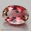Natural Tourmaline 2.91 Carats Pink to Champagne Oval 11x8 mm Loose Gemstone - Image 4