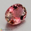 Natural Tourmaline 2.91 Carats Pink to Champagne Oval 11x8 mm Loose Gemstone - Image 6