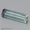 Natural Tourmaline 5.74 Carats Ash Blue Emerald 21x6 mm Loose Gemstone - Image 2