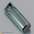 Natural Tourmaline 5.74 Carats Ash Blue Emerald 21x6 mm Loose Gemstone - Image 3