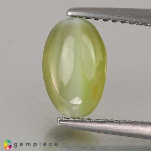 chrysoberyl cats eye  3.13cts - 10x9mm chrysoberyl cats eye  3.13cts - 10x9mm