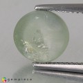Natural Chrysoberyl cats eye 4.37 Carats Moss Green Oval Cabochon 10x9 mm Loose Gemstone - Image 4