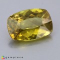 Natural Chrysoberyl 2.13 Carats Yellow Cushion 10x7 mm Loose Gemstone - Image 2