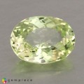 Natural Chrysoberyl 1.43 Carats Yellow Oval 8x6 mm Loose Gemstone - Image 1