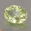 Natural Chrysoberyl 1.43 Carats Yellow Oval 8x6 mm Loose Gemstone - Image 3