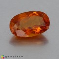 Natural Clinohumite 2.97 Carats Fiery Orange Oval Cushion 11x7 mm Loose Gemstone - Image 3