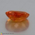Natural Clinohumite 2.97 Carats Fiery Orange Oval Cushion 11x7 mm Loose Gemstone - Image 2